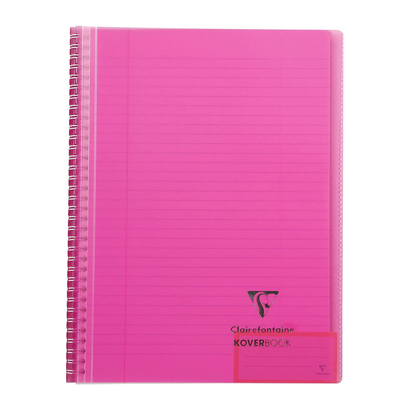 CLAIREFONTAINE Koverbook PP WB Wraparound Notebook A4 L+M Pink Default Title