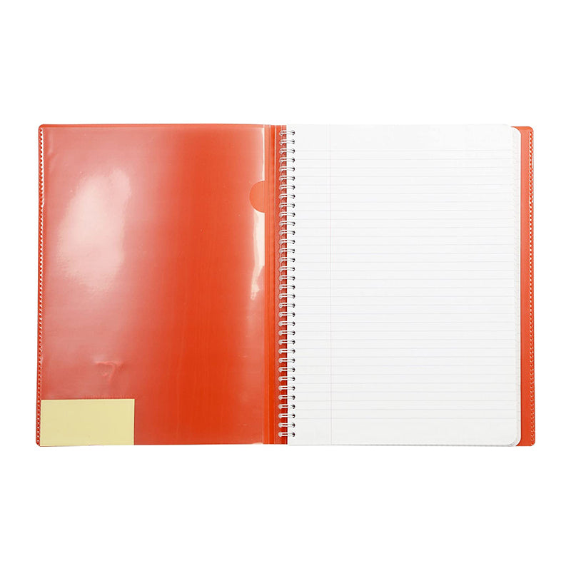 CLAIREFONTAINE Koverbook PP WB Wraparound Notebook A4 L+M Red Default Title