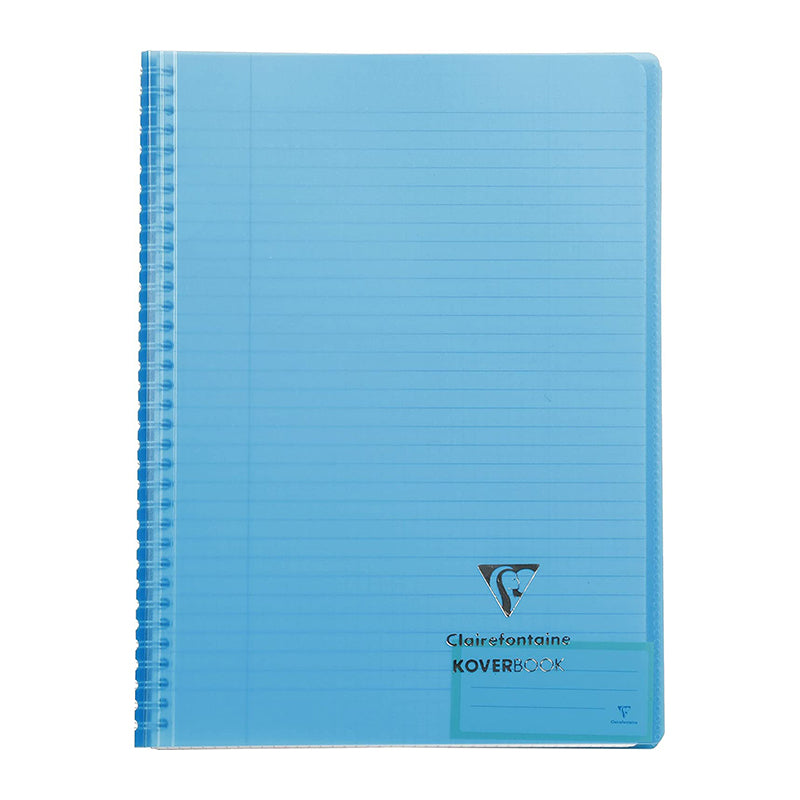 CLAIREFONTAINE Koverbook PP WB Wraparound Notebook A4 L+M Light Blu Default Title