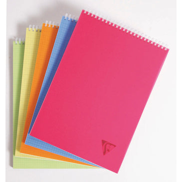 CLAIREFONTAINE Linicolor Fresh WB Notepad A4 Lined Pink Default Title