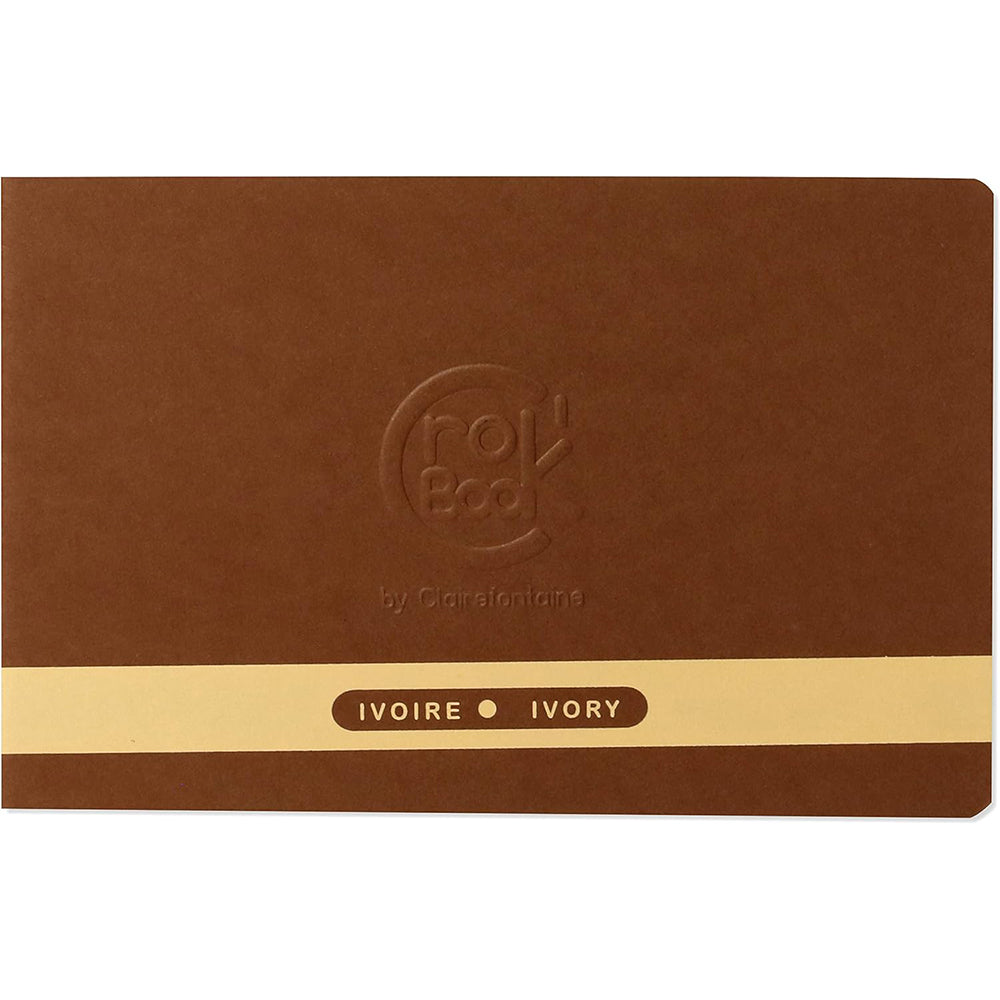 CLAIREFONTAINE Crok'Book Stapled L17x11cm 90gsm Ivory-Assorted