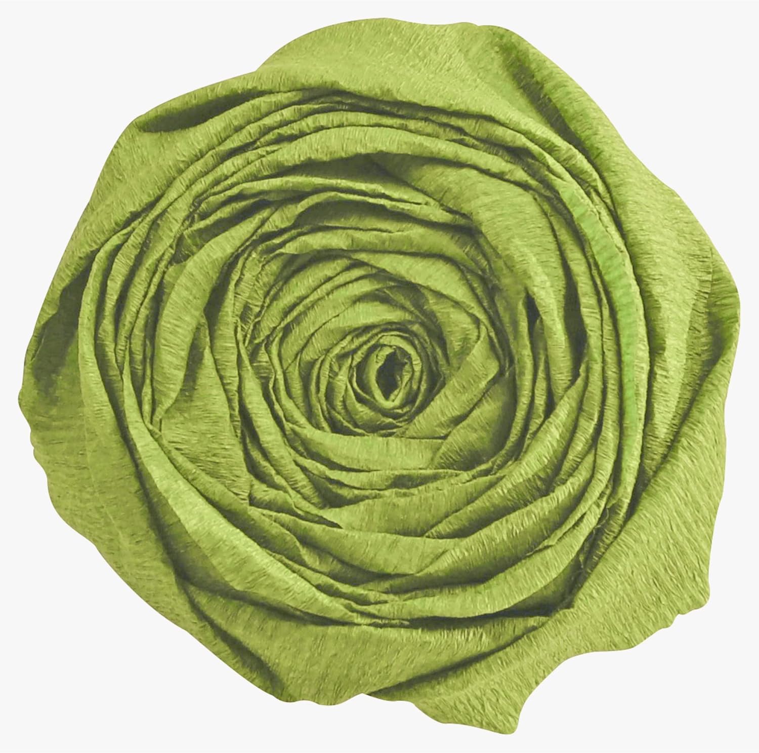 CLAIREFONTAINE Crepe Paper Roll 75% 2.5x0.5M Moss Green