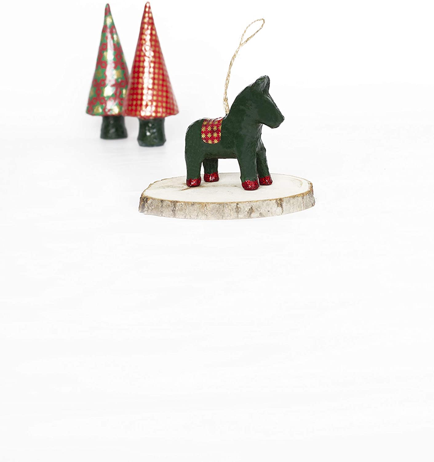 DECOPATCH Objects:Christmas-Horse to Hang Default Title