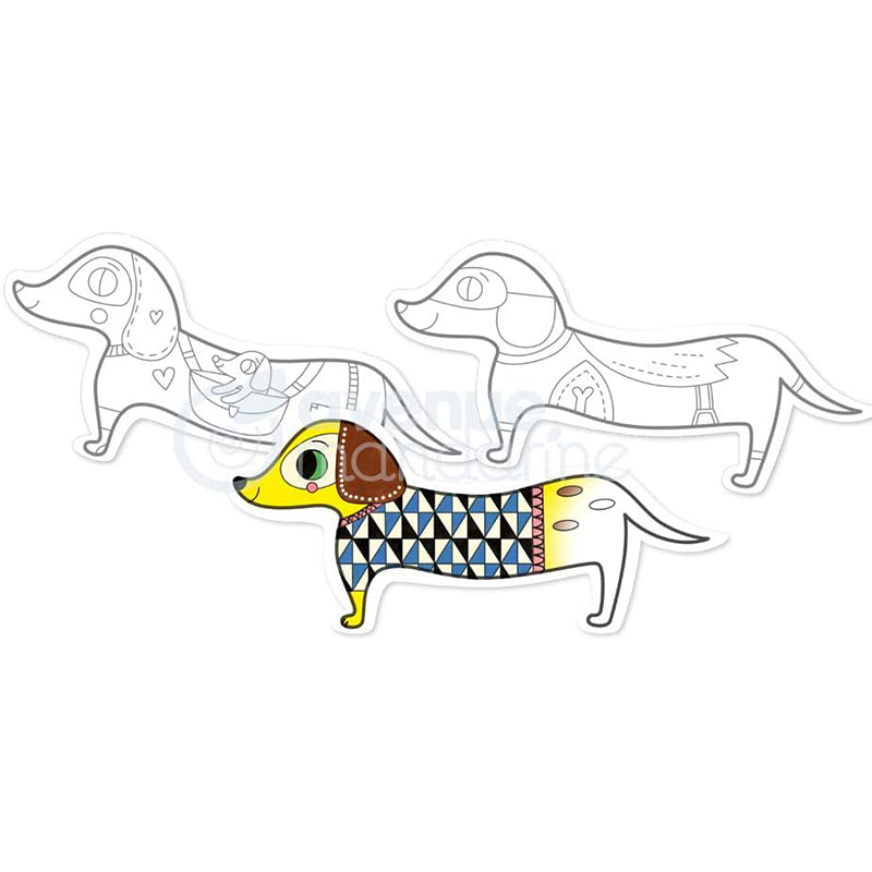 AVM Graffy Bookmark Shape-Dog Default Title