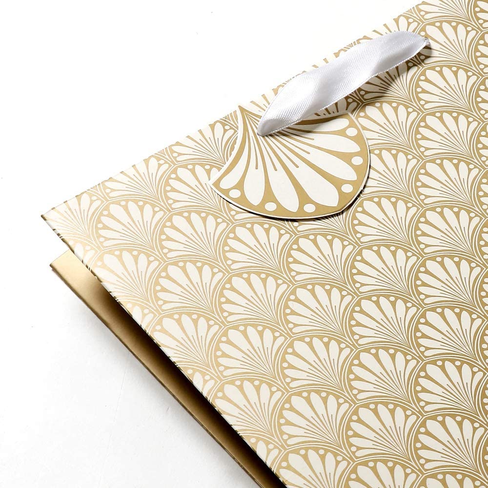 CLAIREFONTAINE Gift Bag Bottle 12.7x9x35.5cm Art Deco Default Title