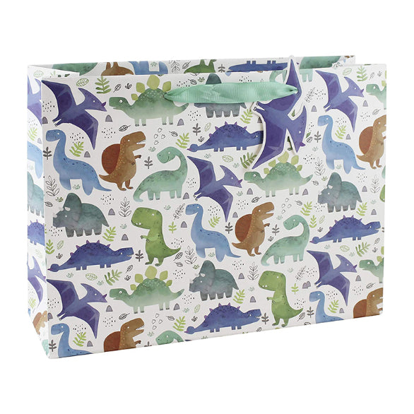 CLAIREFONTAINE Gift Bag Shopper 37.3x11.8x27.5cm Dinosaurs Default Title