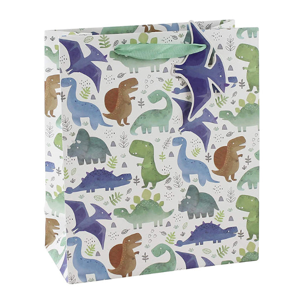 CLAIREFONTAINE Gift Bag M 21.5x10.2x25.3cm Dinosaurs Default Title