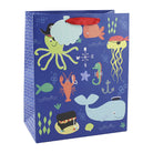 CLAIREFONTAINE Gift Bag L 26.5x14x33cm Sea Life Default Title