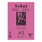 CLAIREFONTAINE Schut Petit Grain Pad A5 180g White 70s