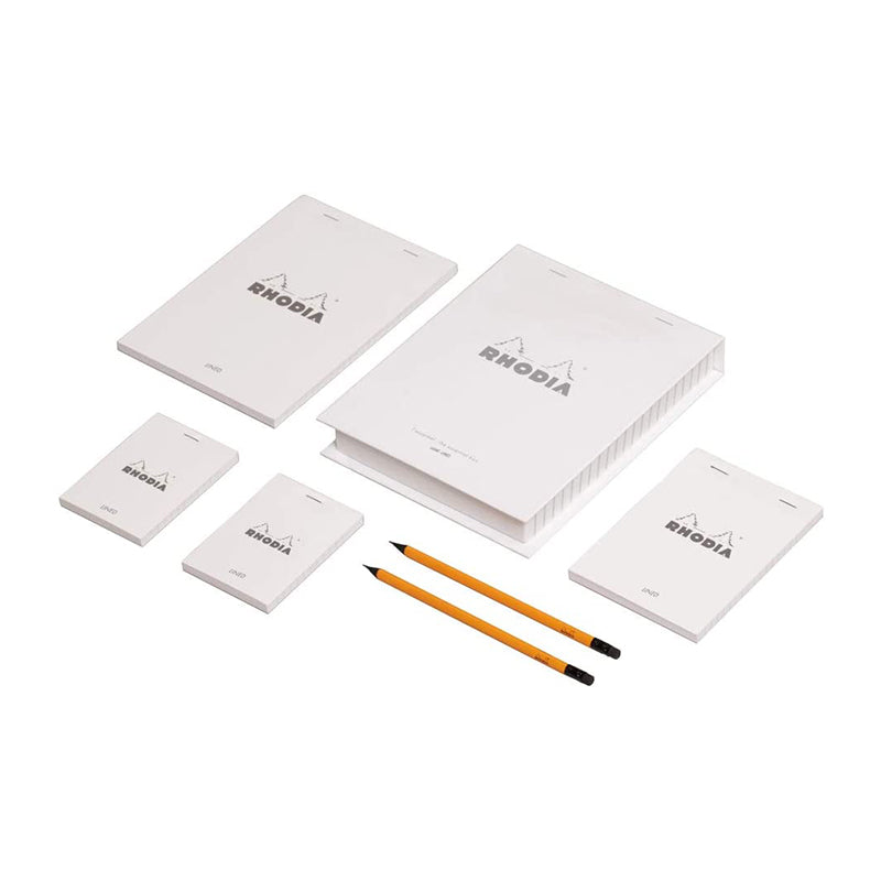 RHODIA Essential Box Lined White Default Title