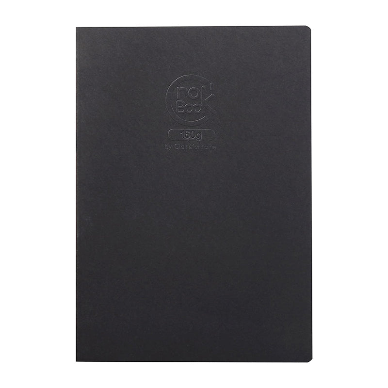 CLAIREFONTAINE Crok'Book Stapled A3 160gsm Black Default Title