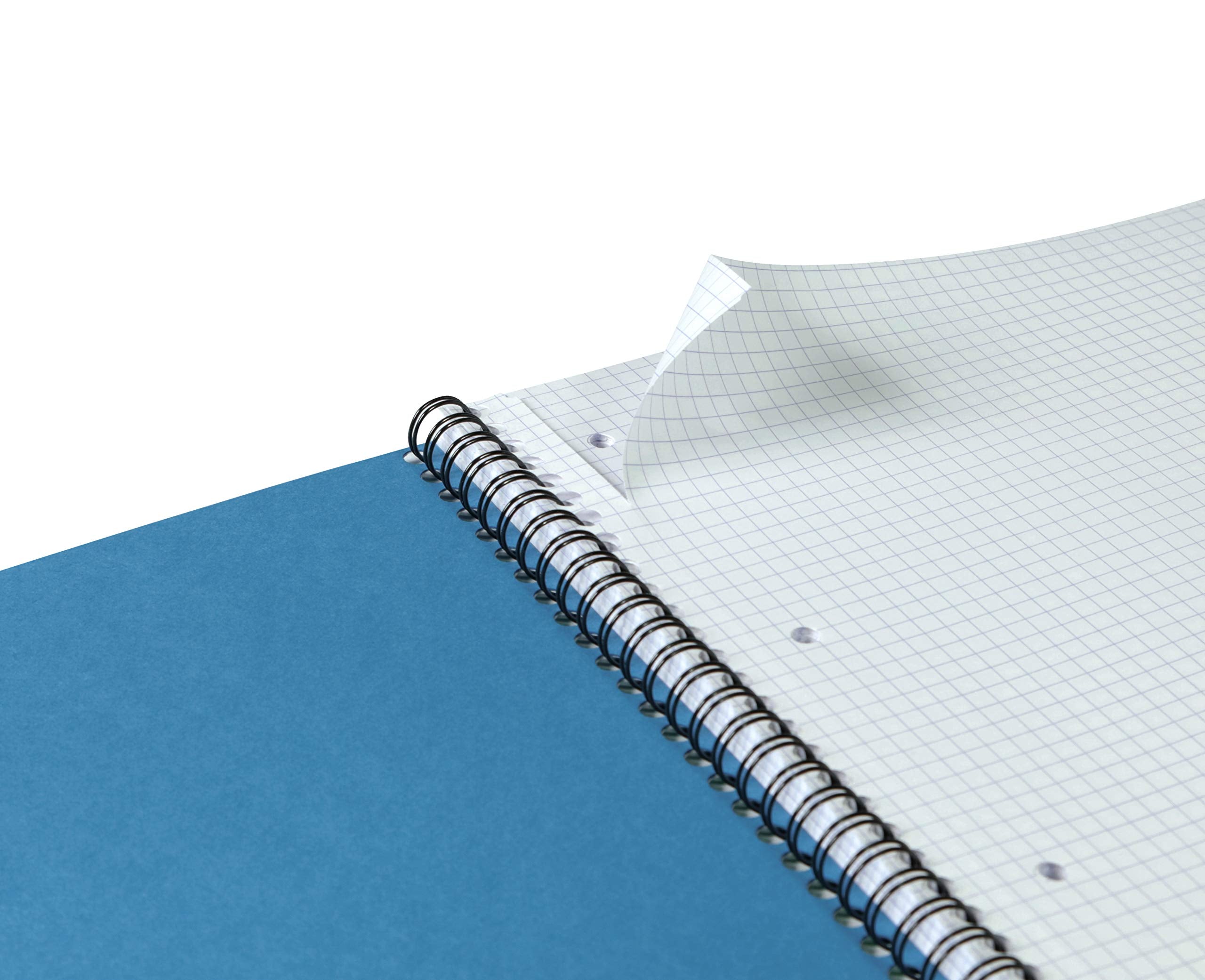 CLAIREFONTAINE Clean'Safe WB Notebook A4+ 90g 80s 5x5 Sq Blue