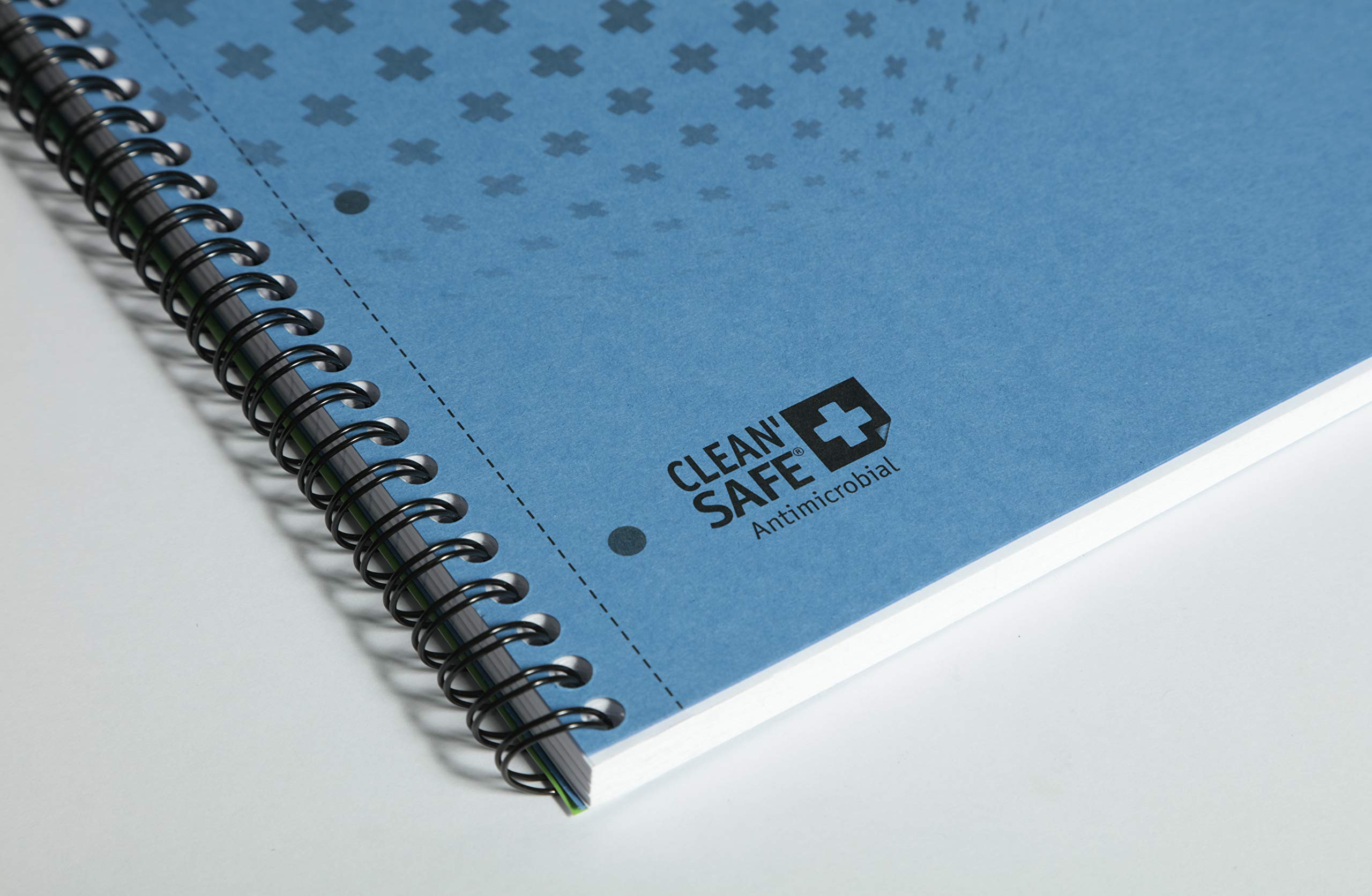 CLAIREFONTAINE Clean'Safe WB Notebook A4+ 90g 80s 5x5 Sq Blue
