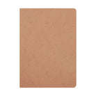 CLAIREFONTAINE Age Bag Stapled Notebook A4 48s Plain Tobacco Default Title