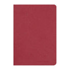 CLAIREFONTAINE Age Bag Stapled Notebook A5 48s Plain Red Default Title