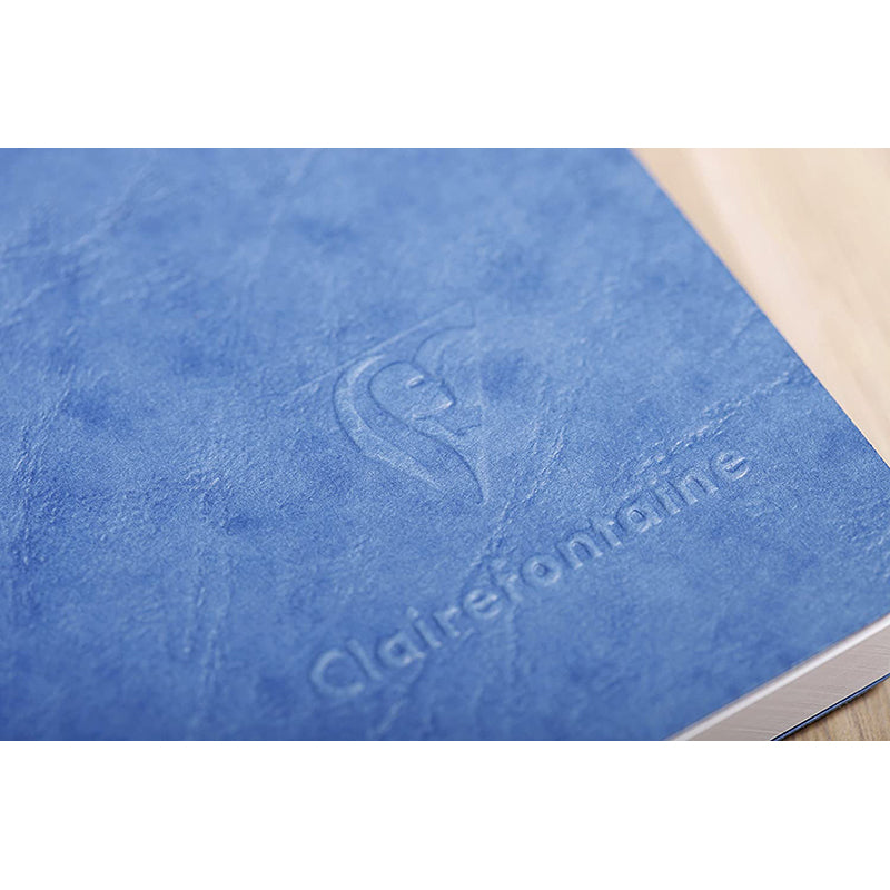 CLAIREFONTAINE Age Bag Stapled Notebook A5 48s Plain Red Default Title