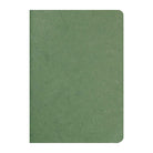 CLAIREFONTAINE Age Bag Stapled Notebook A5 48s Plain Green Default Title