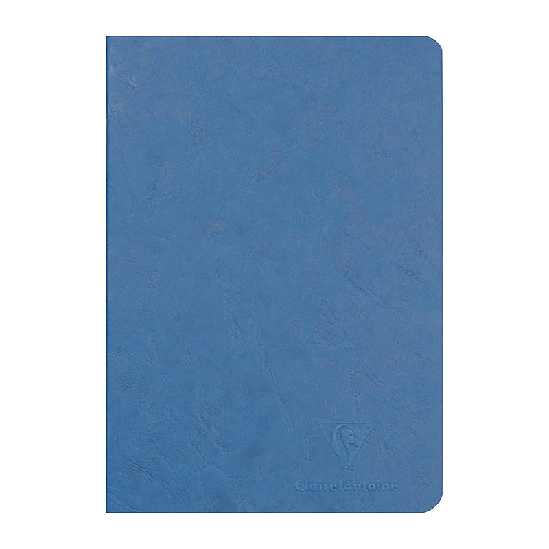 CLAIREFONTAINE Age Bag Stapled Notebook A5 48s Plain Blue Default Title