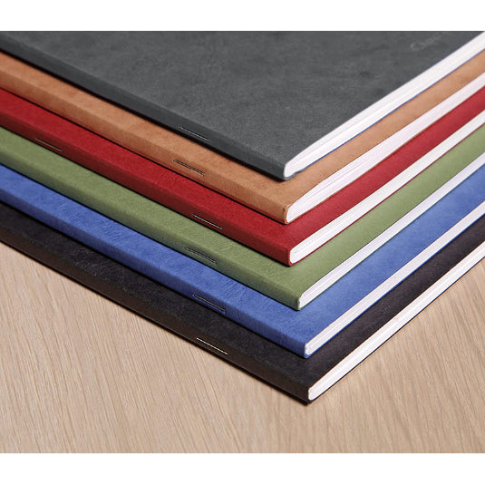 CLAIREFONTAINE Age Bag Stapled Notebook A5 48s Lined Gray Default Title