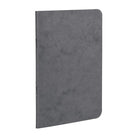 CLAIREFONTAINE Age Bag Stapled Notebook 9x14cm 48s Lined Gray Default Title