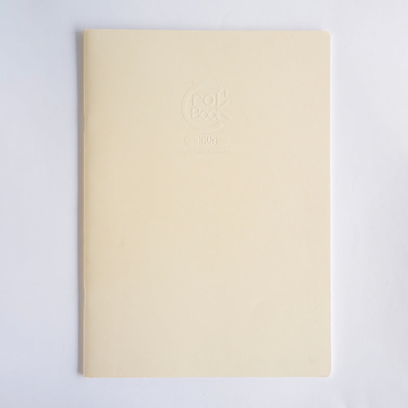 CLAIREFONTAINE Crok'Book Stapled A3 160gsm-Sun Yellow Default Title