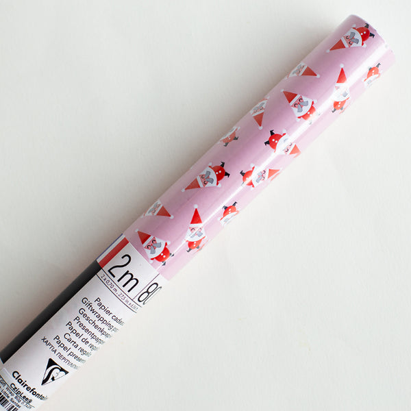 CLAIREFONTAINE Gift Wrap 80g 0.7x2M Blabla-Little Santas Default Title