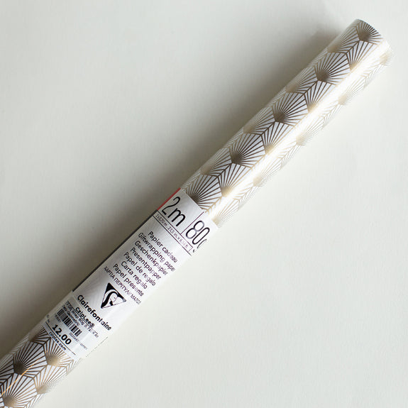 CLAIREFONTAINE Gift Wrap 80g 0.7x2M Art Deco-Geometric Default Title