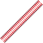 CLAIREFONTAINE Prem Gift Wrap 80g 0.7x2M Santa-Stripes Default Title
