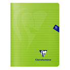 CLAIREFONTAINE Mimesys PP Notebook 17x22cm 96p Lined+M Clear Green Default Title