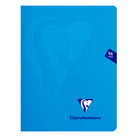 CLAIREFONTAINE Mimesys PP Notebook 17x22cm 96p 5x5 Sq Clear Blue Default Title