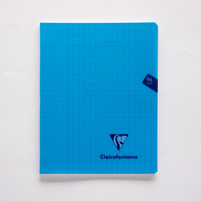 CLAIREFONTAINE Mimesys PP Notebook 17x22cm 96p Seyes Clear Blue Default Title