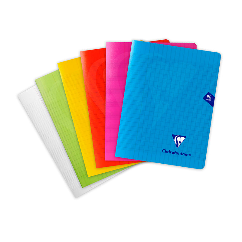 CLAIREFONTAINE Mimesys PP Notebook 17x22cm 96p Seyes White Default Title