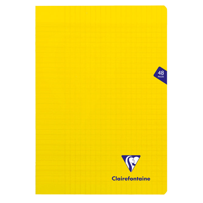 CLAIREFONTAINE Mimesys PP Notebook A4 48p Seyes Yellow Default Title