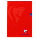 CLAIREFONTAINE Mimesys PP Notebook A4 48p Seyes Red Default Title