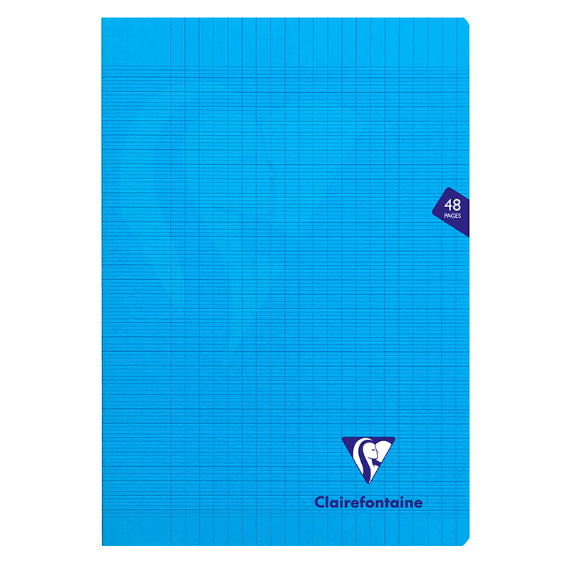 CLAIREFONTAINE Mimesys PP Notebook A4 48p Seyes Clear Blue Default Title