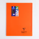 CLAIREFONTAINE Koverbook Trans. PP 24x32cm 48p 5x5 Sq Orange Default Title