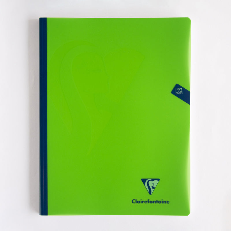 CLAIREFONTAINE Mimesys PP Notebook 24x32cm 192p Seyes Clear Green Default Title