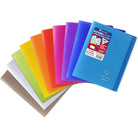 CLAIREFONTAINE Koverbook Transparent PP 17x22cm 96p Seyes Orange