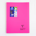 CLAIREFONTAINE Koverbook Opaque PP A4 96p 5x5 Sq Pink Default Title