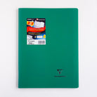 CLAIREFONTAINE Koverbook Opaque PP A4 96p 5x5 Sq Green Default Title