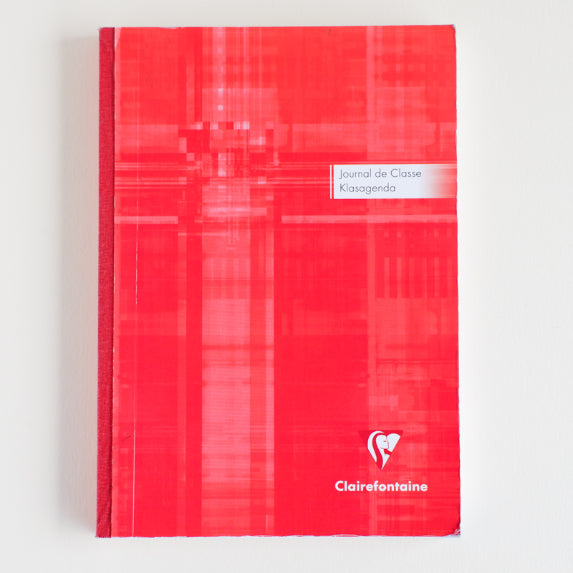 CLAIREFONTAINE Cbound Classwork Book 14.8x21cm 120s Red