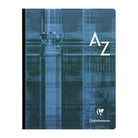 CLAIREFONTAINE Cbound Indexed Book 14.8x21cm 96s 5x5 Sq Blue Default Title