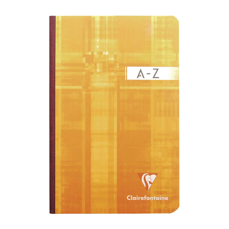 CLAIREFONTAINE Cbound Indexed Book 11x17cm 96s 5x5 Sq Orange Default Title