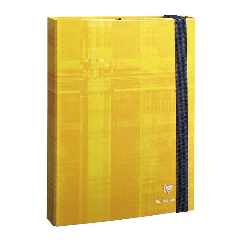 CLAIREFONTAINE Elasticated Cbd Filing Box 21x29.7cm 40mm Yello Default Title