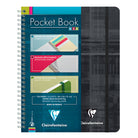 CLAIREFONTAINE Pocket Book 16x21cm 60s Lined Black Default Title
