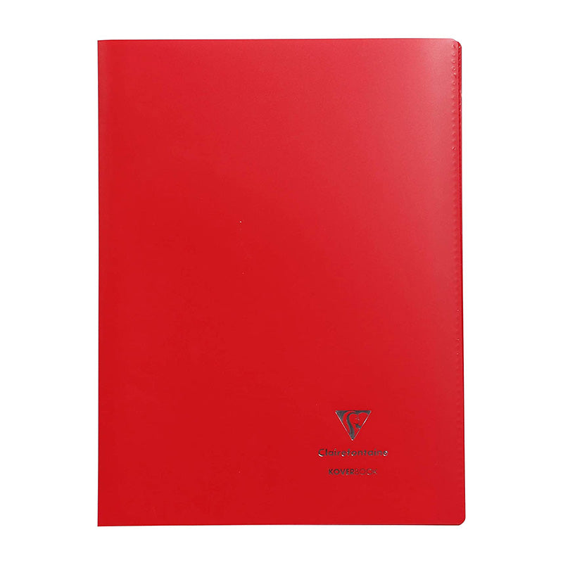 CLAIREFONTAINE Koverbook Opaque PLP 21x29.7cm 48s Lined Red Default Title