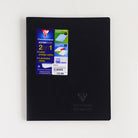 CLAIREFONTAINE Koverbook Opaque PP 17x22cm 96p Seyes Black Default Title