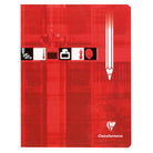 CLAIREFONTAINE Stapled Drawing Book 17x22cm 16s Plain Red Default Title