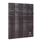 CLAIREFONTAINE Elastic Expanding Folder 21x29.7cm 12 Sec Black Default Title