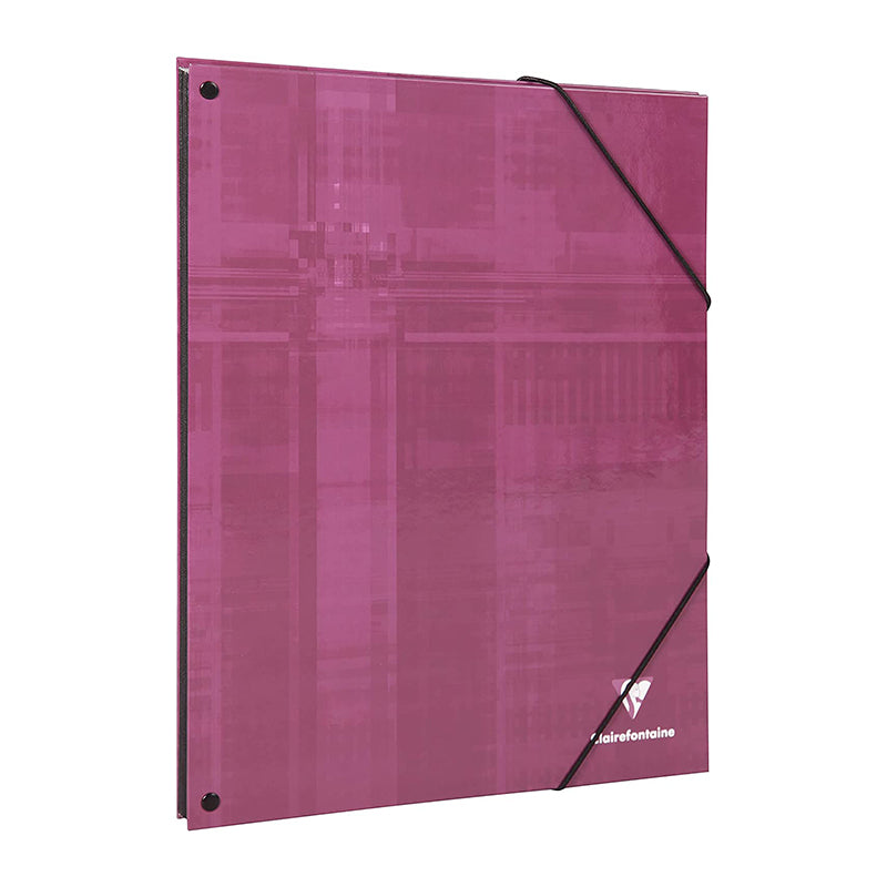 CLAIREFONTAINE Elastic Expanding Folder 21x29.7cm 12 Sec Lilac Default Title